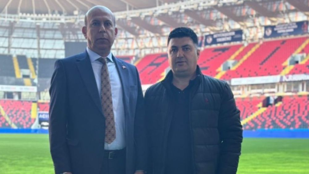 Halil Uğur, Gaziantep Büyükşehir Stadını inceledi